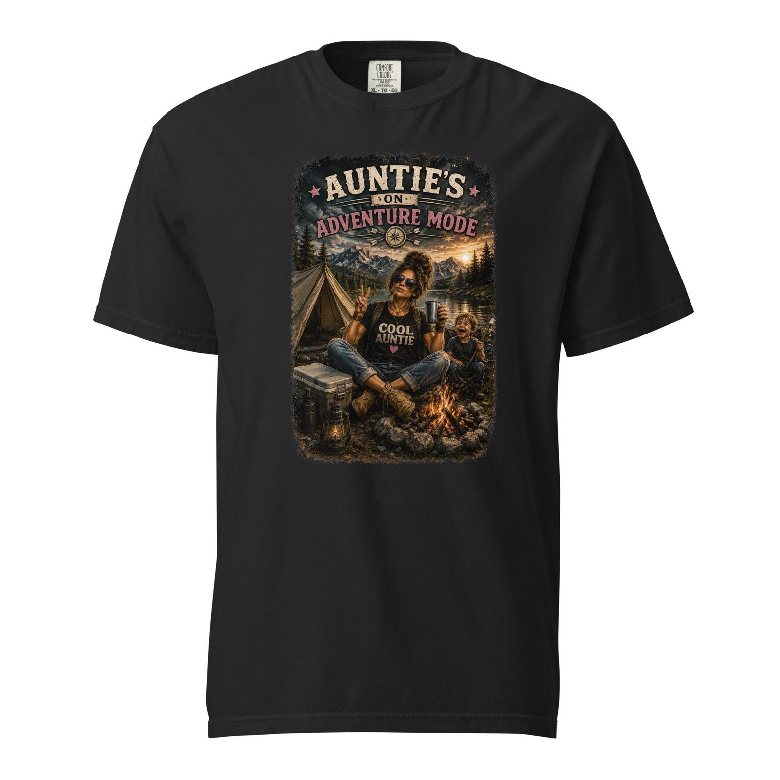 Auntie Adventure Mode Shirt design