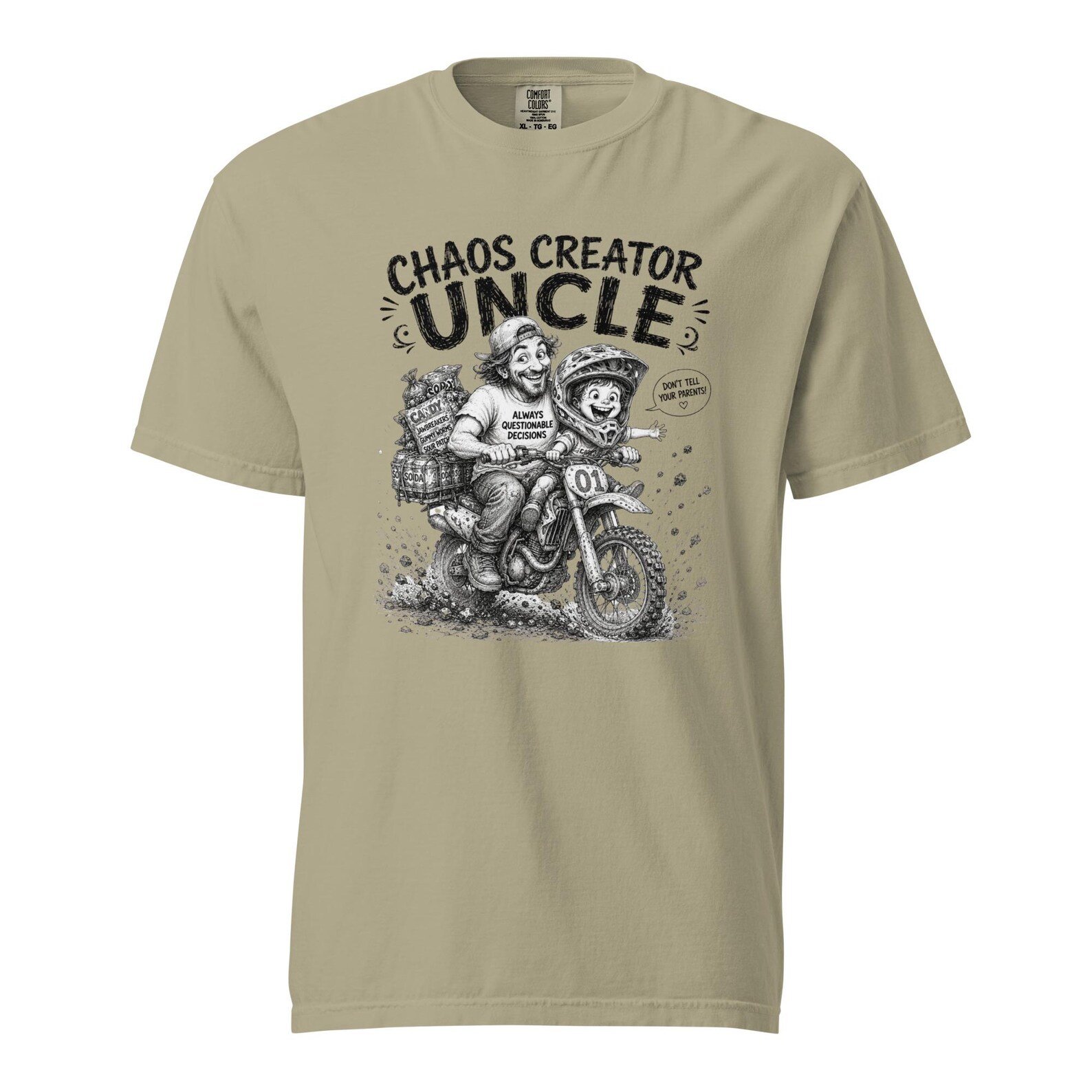 Chaos Creator Uncle Dirt Bike Shirt design